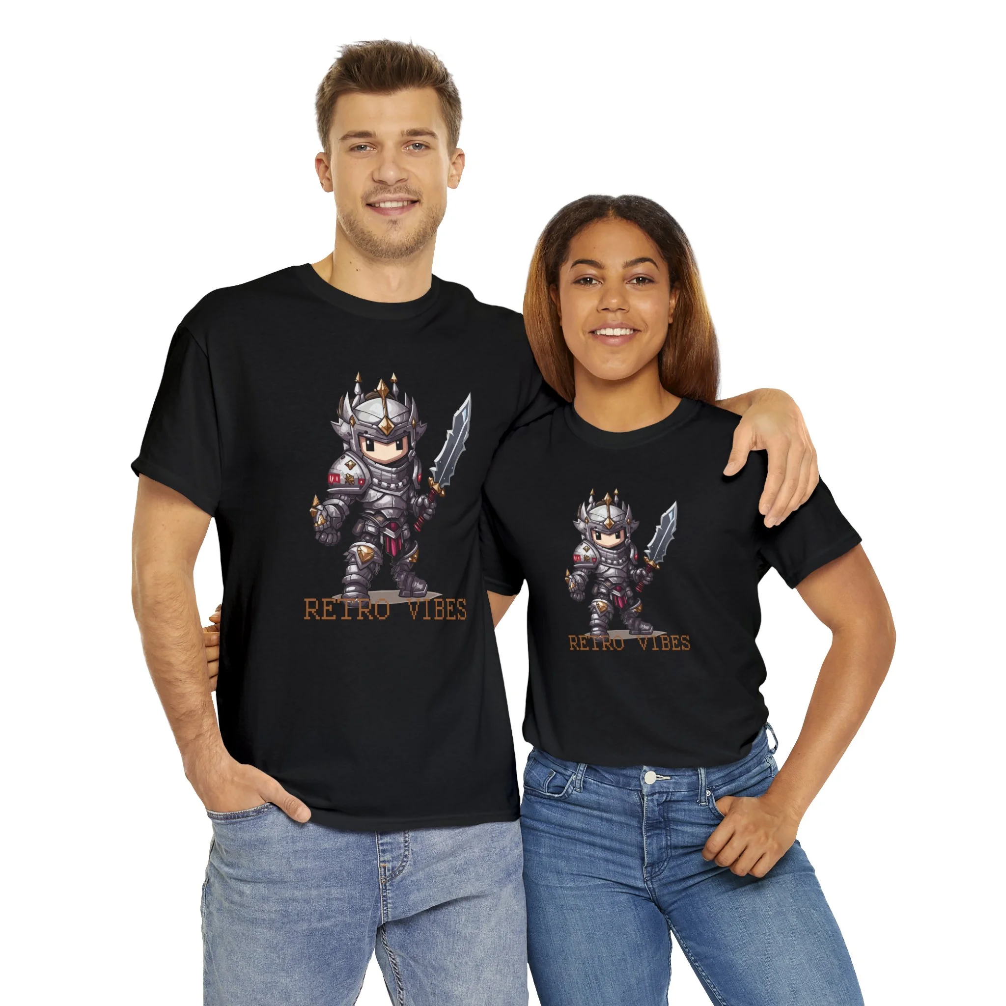 Stylish Cartoon Clothes - Classic Pixels Arcade Warrior Retro Gaming Style