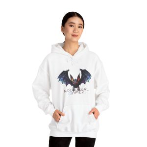 Unisex Hooded Sweatshirt: Nocturnal Gamer – Rest In Pixels Style | Gift for Gamer | IRLMOG