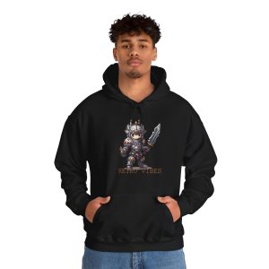 Unisex Hooded Sweatshirt: Arcade Warrior - Retro Gaming Style | Gift for Gamer | IRLMOG