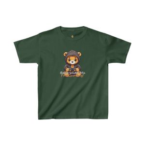 Clothes for Gamers – Bear With Me, I’m Gaming! – Kids Heavy Cotton Tee