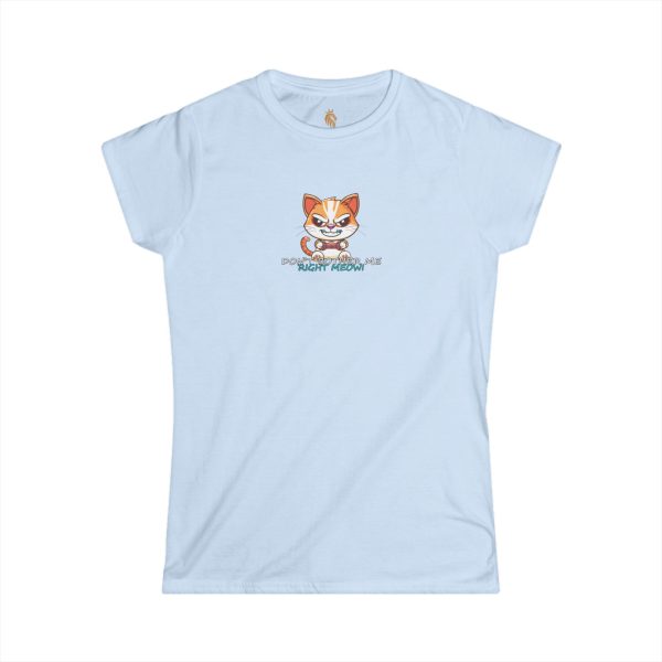 Geek Chic – Don’t Bother Me Right Meow! Women’s Softstyle Tee
