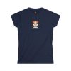Geek Chic – Don’t Bother Me Right Meow! Women’s Softstyle Tee