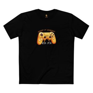Gamer T Shirt Meme – EZ PZ CHEESY Men’s Staple Tee