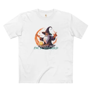 Gaming Meme – Trust Me, I’m a Wizard Men’s Staple Tee
